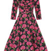 English Rose Tea Dress by Hearts & Roses London Size 8-26 - Image 4