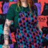 Cat Chorus Pinafore in Cotton Stretch Twill by Run and Fly - Image 4