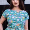 Pumpkin Patch Tea Dress in Stretch Cotton from Run and Fly - Image 5