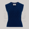 Cable Knit Slipover Tank Top by the Seamstress of Bloomsbury - Image 8