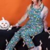 Pumpkin Patch Unisex Stretch Twill Dungarees from Run & Fly - Image 2