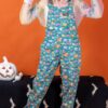 Pumpkin Patch Unisex Stretch Twill Dungarees from Run & Fly - Image 5
