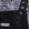 Black Stretch Cord Long Pinafore by Run and Fly - Image 2