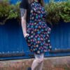 Fairy Lights Stretch Twill Pinafore from Run and Fly sizes 8 - 24 - Image 5