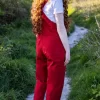 Lightweight Stretch Twill Dungarees  by Run and Fly - Image 11