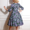 Aoife Floral Swing Dress by Hearts and Roses - Image 2