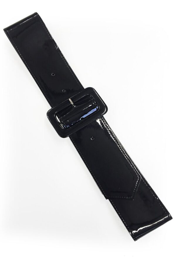 Black Keiley Belt by Hell Bunny