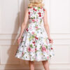 Carole Floral Swing Dress by Hearts & Roses - Image 2