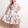 Carole Floral Swing Dress by Hearts & Roses - Image 4