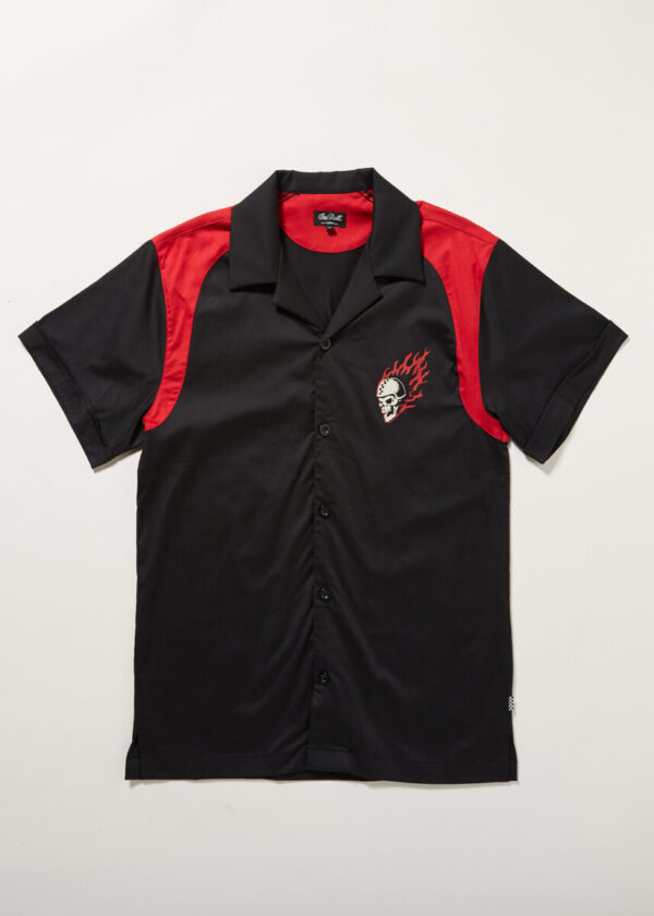 Hot Rod Bowling Shirt by Chet Rock