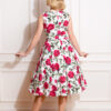 Hazel Floral Swing Dress by Hearts & Roses - Image 6