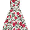 Hazel Floral Swing Dress by Hearts & Roses - Image 5