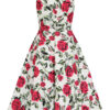 Hazel Floral Swing Dress by Hearts & Roses - Image 3