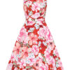Charlie Floral Swing Dress by Hearts and Roses - Image 3