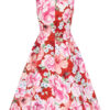 Charlie Floral Swing Dress by Hearts and Roses - Image 4