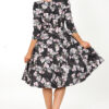 Kate Floral Swing Dress by Hearts and Roses - Image 2