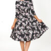 Kate Floral Swing Dress by Hearts and Roses - Image 2