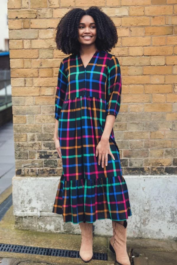 Uri Midi Smock Dress by Sugarhill Brighton