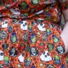Halloween: Party Frogs Stretch Belted Tea Dress with Pockets by Run and Fly - Image 2