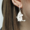 Moomin and Snorkmaiden Enamell Earrings by House of Disaster - Image 5