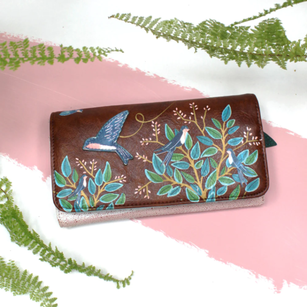Secret Garden Bird Wallet Style Purse by House of Disaster
