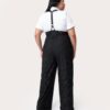 Pinstripe Thelma Suspender Trousers by Unique Vintage - Image 6