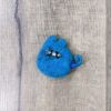 Blue Cat Felt Brooch by Gringo - Image 2