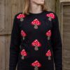 Mushroom Unisex Jumper by Run and Fly - Image 4