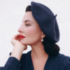 Classic Wool Beret from the Seamstress of Bloomsbury - Image 6