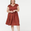 Esh V Neck Midi Floral Dress by Timeless London - Image 4