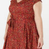Esh V Neck Midi Floral Dress by Timeless London - Image 6
