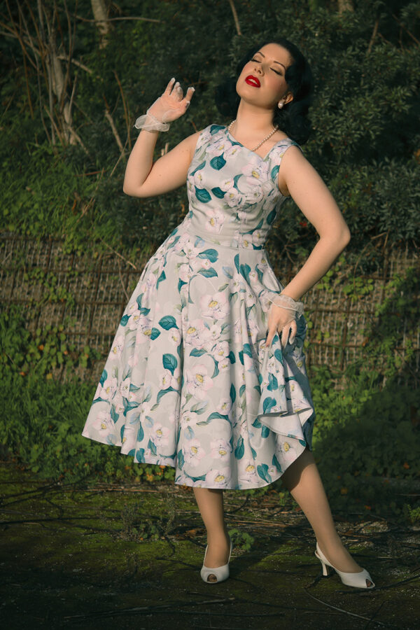 Rey Floral Swing Dress by Hearts and Roses