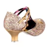 Golden Age Rose Gold Glitter Heels by Irregular Choice - Image 5