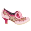 Jazz Cat Pink Glittery Heels by Irregular Choice - Image 6