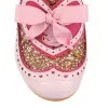 Jazz Cat Pink Glittery Heels by Irregular Choice - Image 4