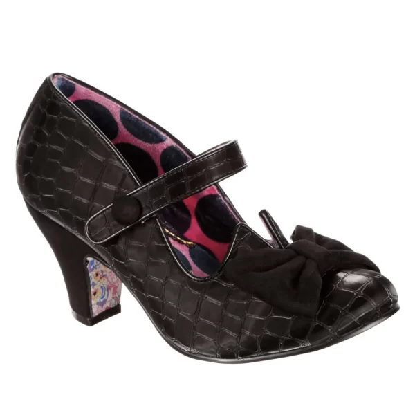 Piccolo Black Heels by Irregular Choice