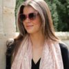 Pink Ombre Recycled Retro Eco Sunglasses by POM - Image 6