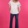 White Smock Top by Sarta MSH - Image 3