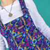 90's Arcade Unisex Dungarees in Cotton Stretch Twill by Run and Fly - Image 2