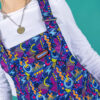 90's Arcade Unisex Dungarees in Cotton Stretch Twill by Run and Fly - Image 2