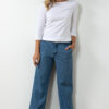 Oaksey Trouser in Denim by Lily & Me - Image 5