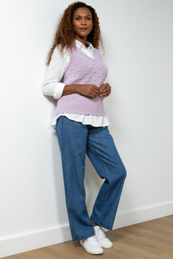 Oaksey Trouser in Denim by Lily & Me