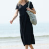 Spring Midi Dress in Black by Lily & Me - Image 7