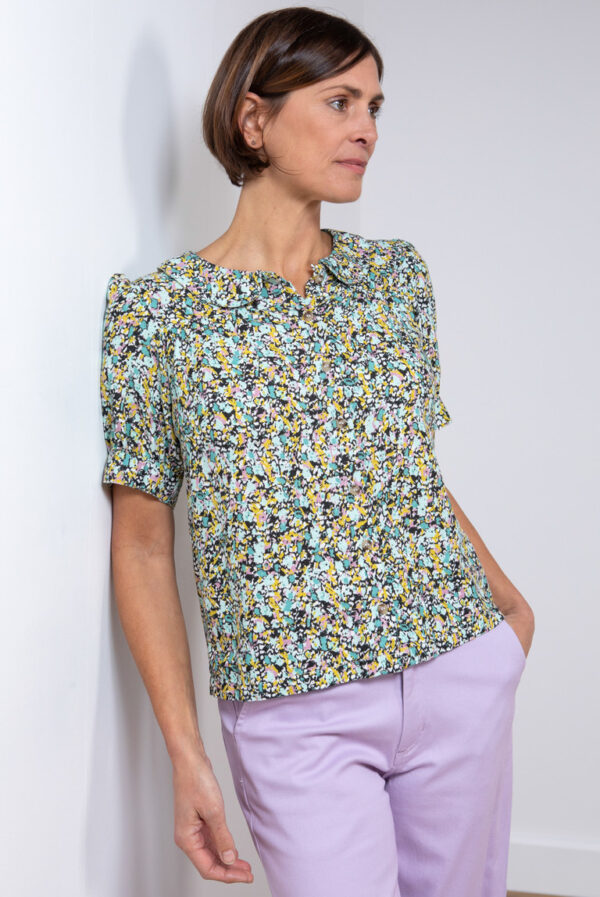 Delilah Print Lily Blouse by Lily & Me