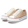 Gold Trainer in Vegan Leather by XTI Refresh - Image 2