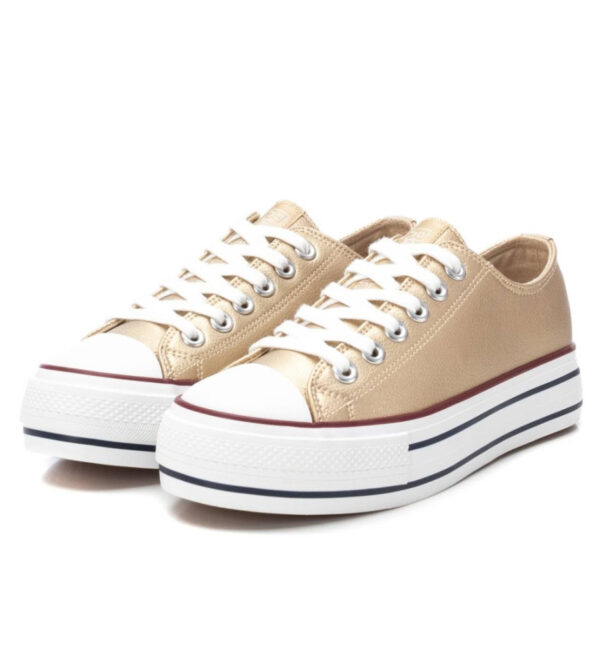 Gold Trainer in Vegan Leather by XTI Refresh