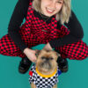 Checkerboard Stretch Twill Dungarees by Run and Fly - Image 5
