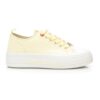 Yellow Canvas Ladies Trainer by XTI Refresh - Image 2