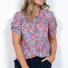 Delilah Print Lily Sunset Blouse by Lily & Me - Image 6