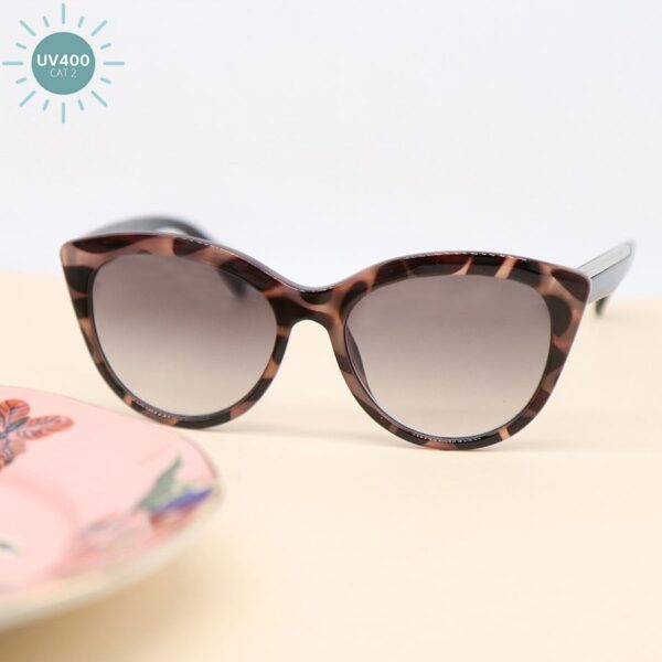 Cat Eye Grey Mix Tortoiseshell Eco Sunglasses by POM